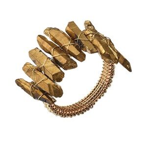 Kim Seybert Radiant Napkin Ring in Gold NWT